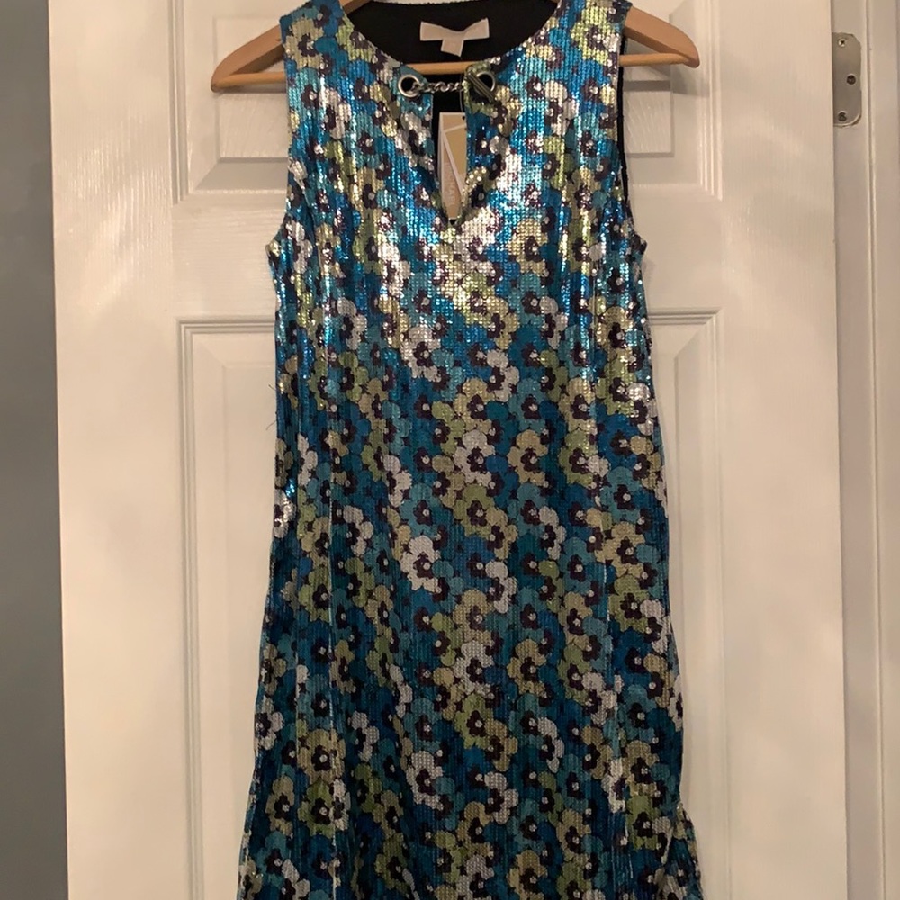 NWT Michael Kors Sequin dress XS Gorgeous